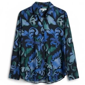 CHICO’S Print Button Down Shirt